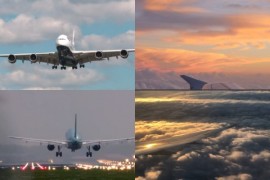 飞机主题高清视频合辑：云端视角与起降瞬间（1080P+多分辨率可选）