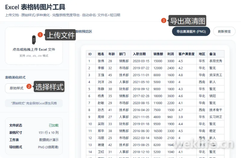 Excel转图片永久免会员登录的桌面轻量工具，wps平替